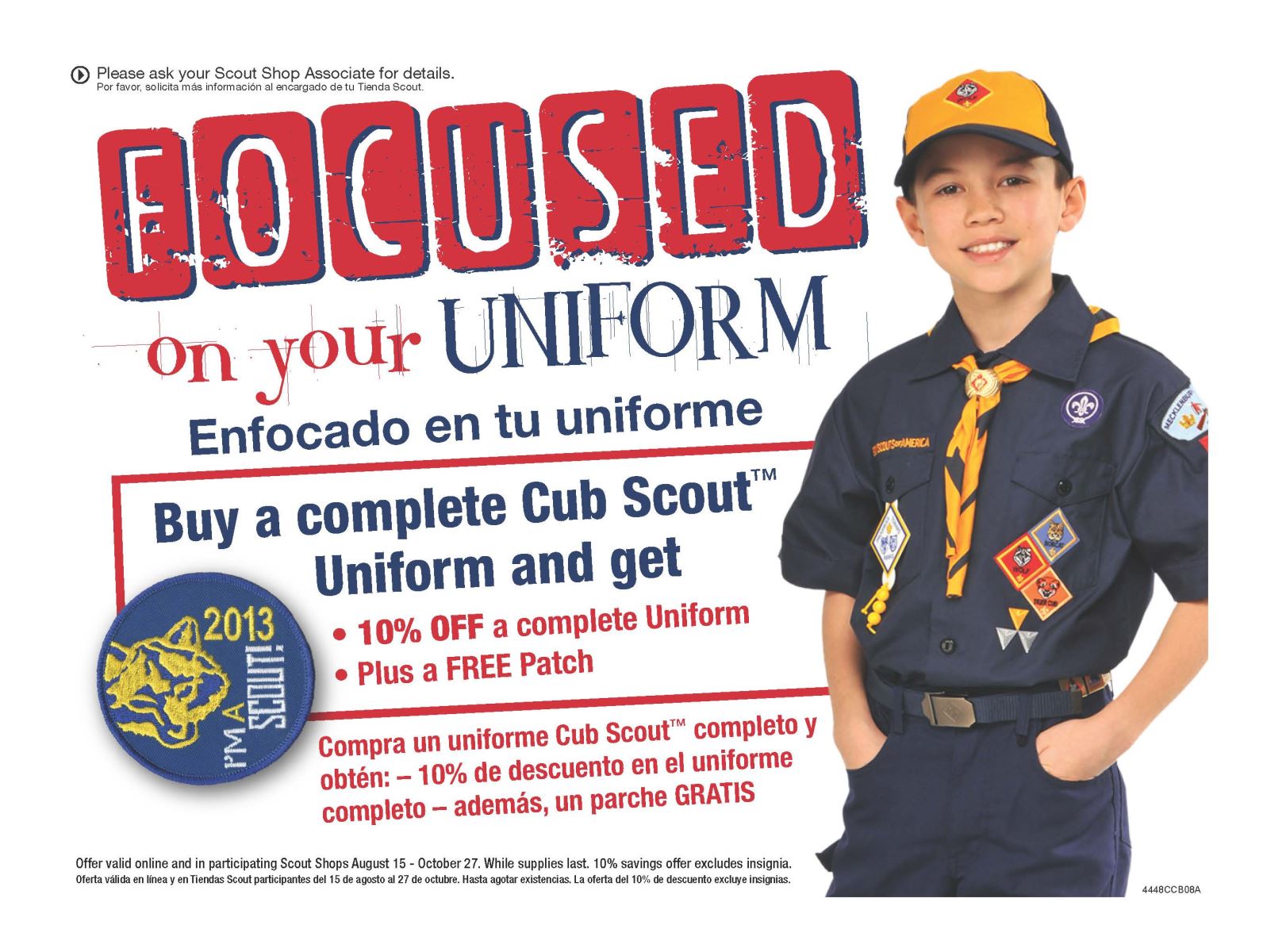 Cub Scout Uniform Sale