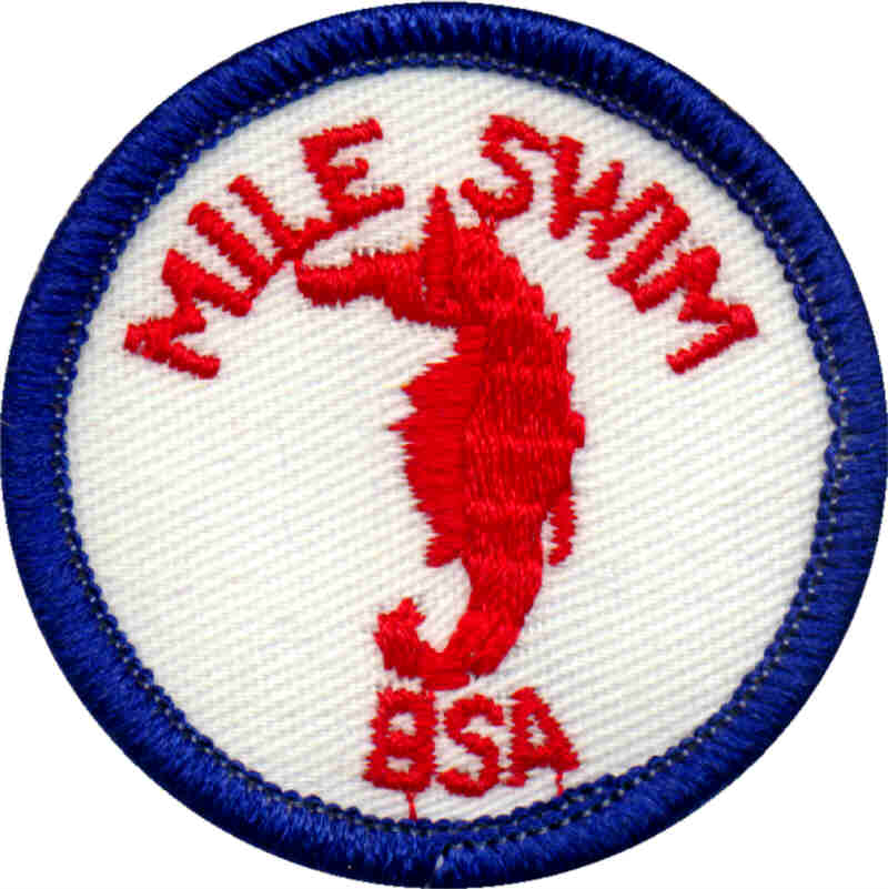 Mile Swim Patch