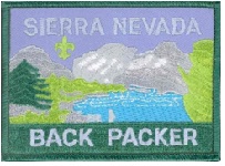 Sierra Nevada Backpacker Patch