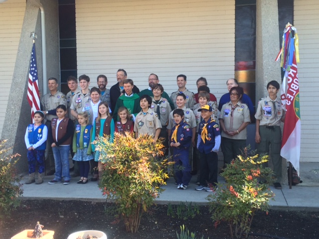 Scout Sunday 2015 - St Rose Church, Paso Robles
